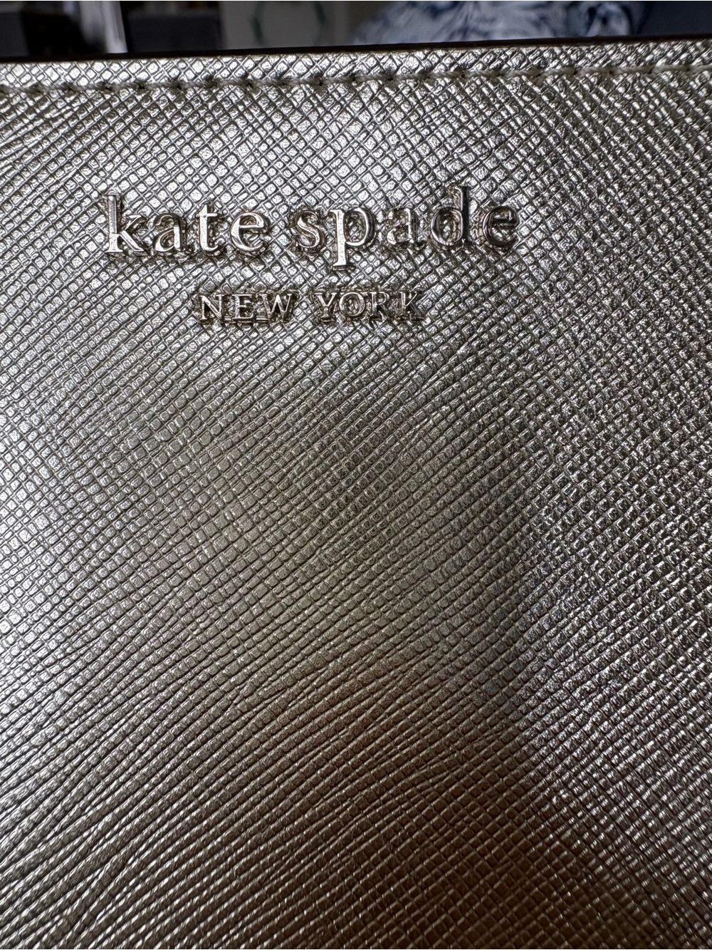 kate spade Metallic Gold clutch Bag - Picture 6 of 6